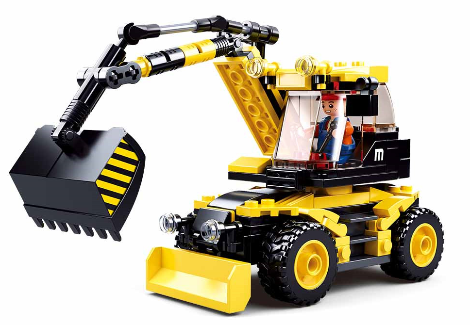 KLOCKI SLUBAN TOWN Koparka 196 - B0805