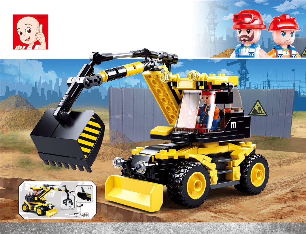 KLOCKI SLUBAN TOWN Koparka 196 - B0805