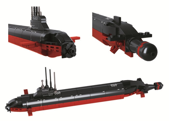 KLOCKI SLUBAN ARMY Lodz podwodna jadrowa 193 - B0391