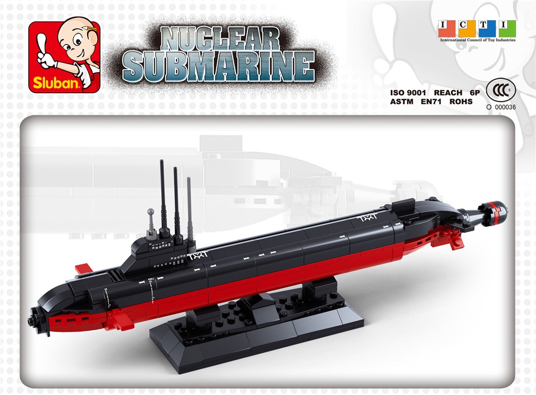 KLOCKI SLUBAN ARMY Lodz podwodna jadrowa 193 - B0391