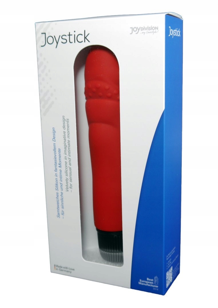 Wibrator Joystick King Rocky, red