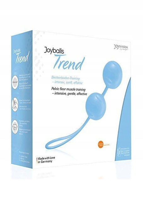 Podwójne kulki gejszy Joyballs, light blue