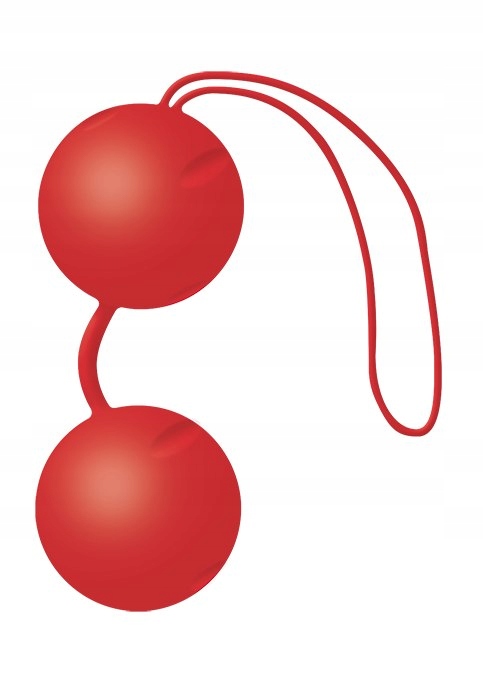 Podwójne kulki gejszy Joyballs, red