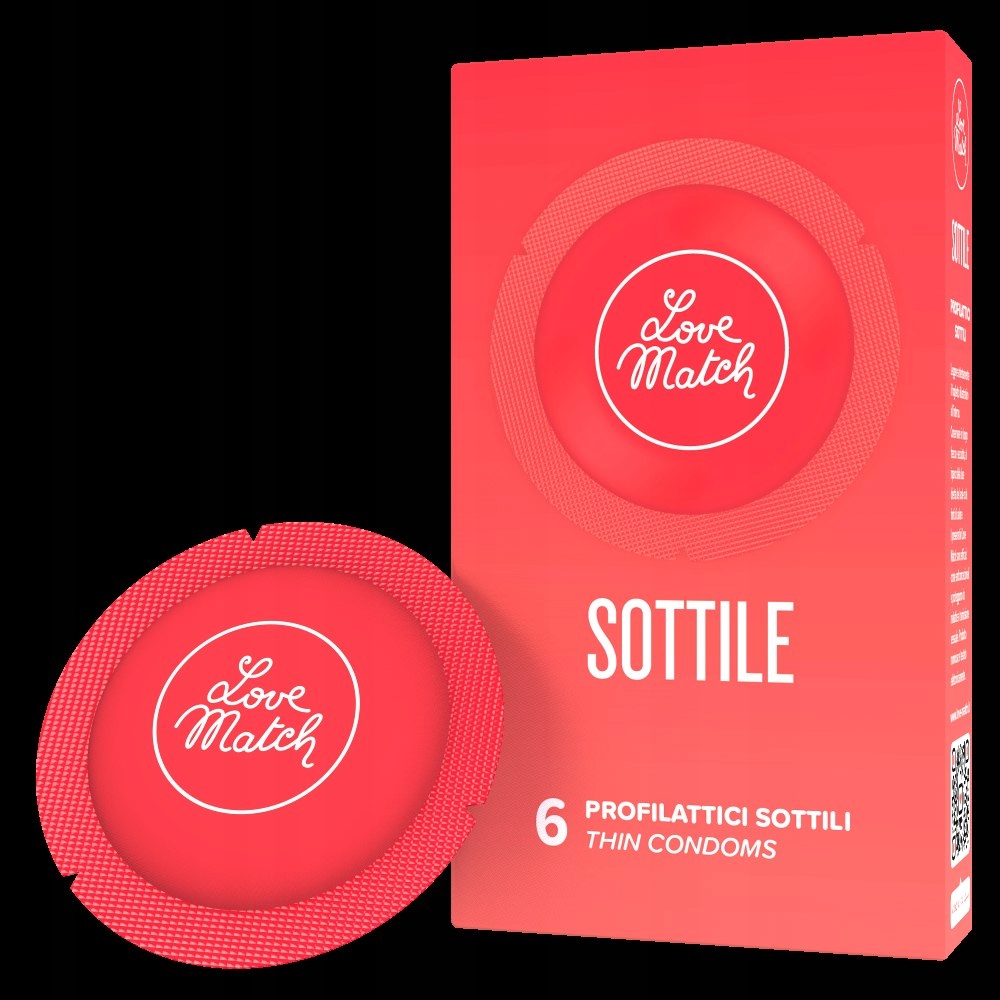 Prezerwatywy-Love Match Sottile - 6 pcs pack