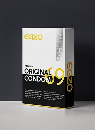 Prezerwatywy EGZO tradicional condom ORIGINAL 3pc