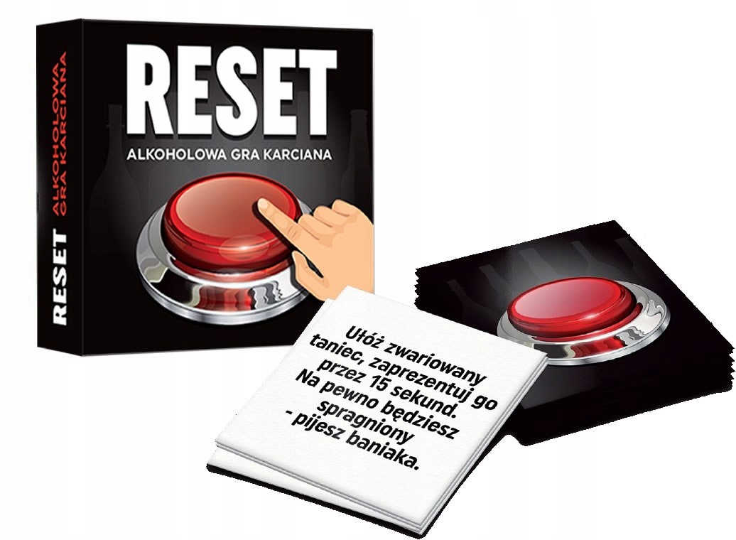 RESET-alkoholowa gra karciana
