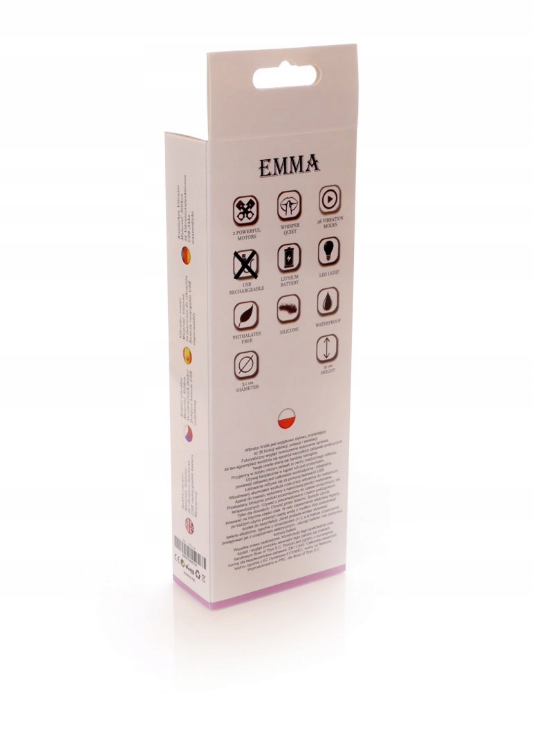 Wibrator-EMMA Pink 36- vibrating functions / 5 spe