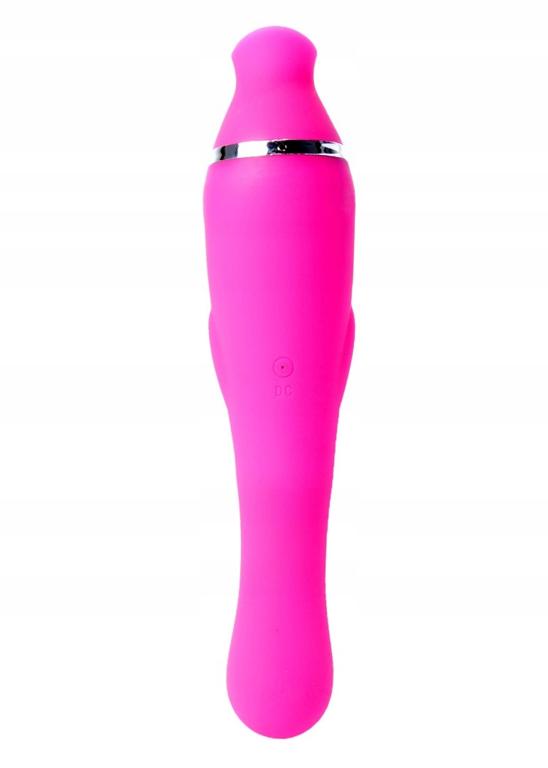 Wibrator-HELEN Pink - 12- vibrating / 8 suction fu