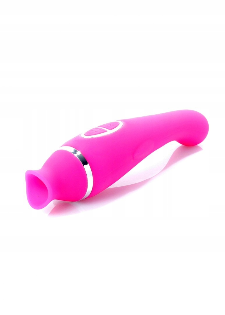 Wibrator-HELEN Pink - 12- vibrating / 8 suction fu