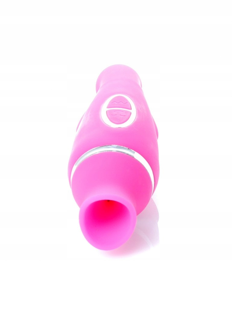 Wibrator-HELEN Pink - 12- vibrating / 8 suction fu