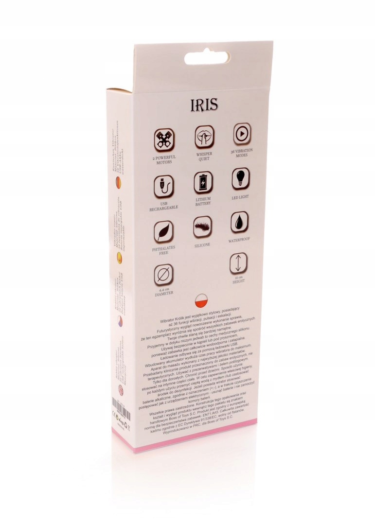 Wibrator-IRIS Purple 36-functions USB