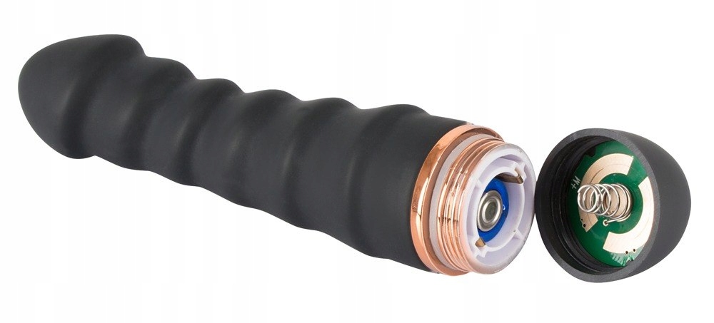 Wibrator z rowkami Bendy Ripple