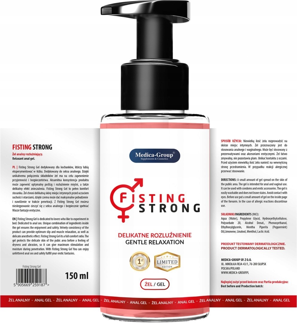 Fisting Strong - Żel 150 ml