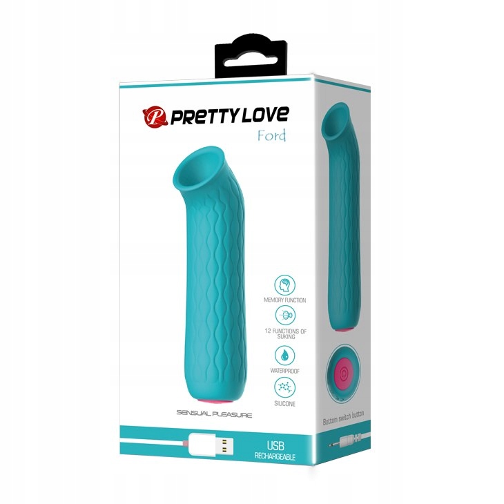Stymulator łechtaczki PRETTY LOVE - FORD Blue