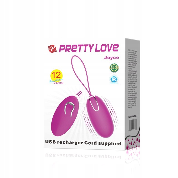 Wibrujące jajko PRETTY LOVE - JOYCE EGG