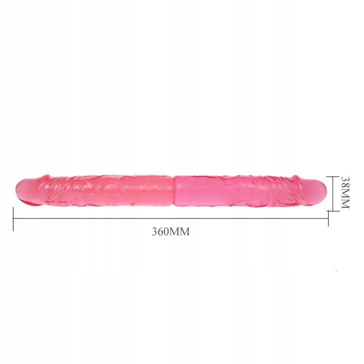 Podwójne dildo 35cm