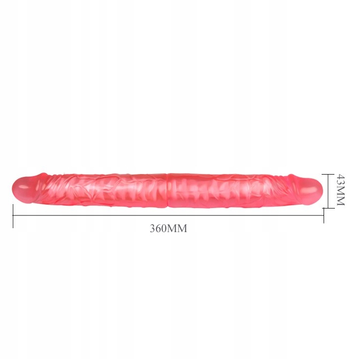 Podwójne dildo 35cm