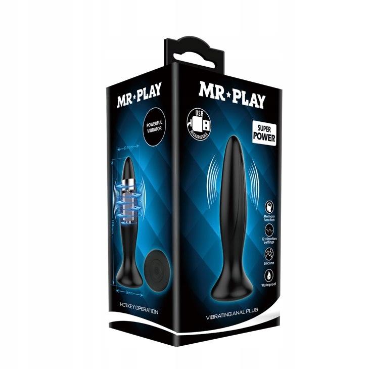 Korek analny MR PLAY Hotkey operation
