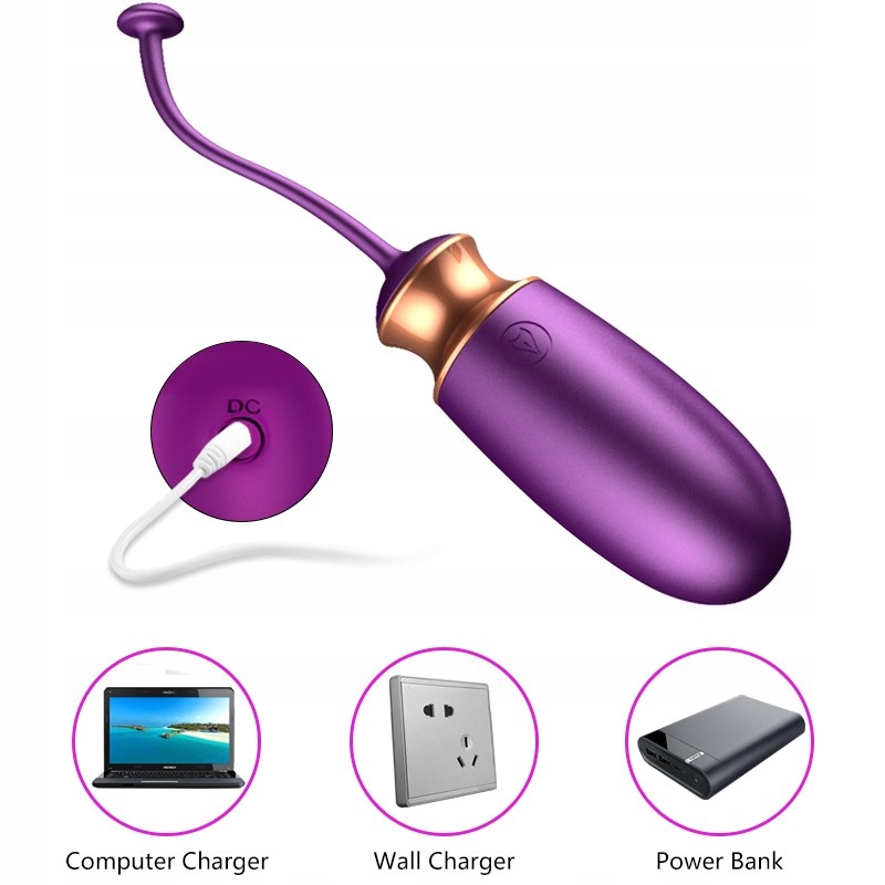 Wibrujące jajko Kegla Love EGG USB 10 Func pilot