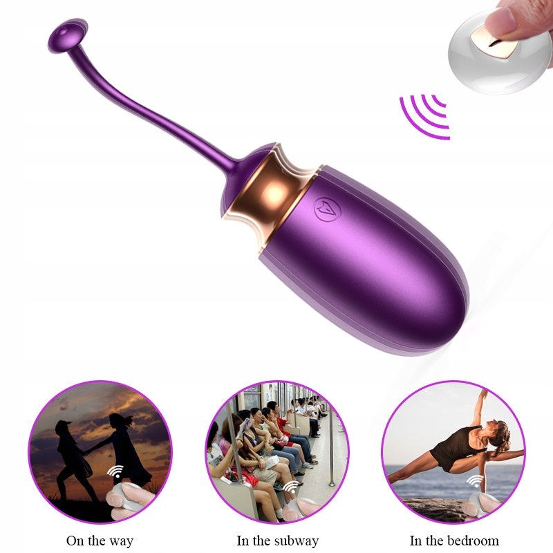Wibrujące jajko Kegla Love EGG USB 10 Func pilot