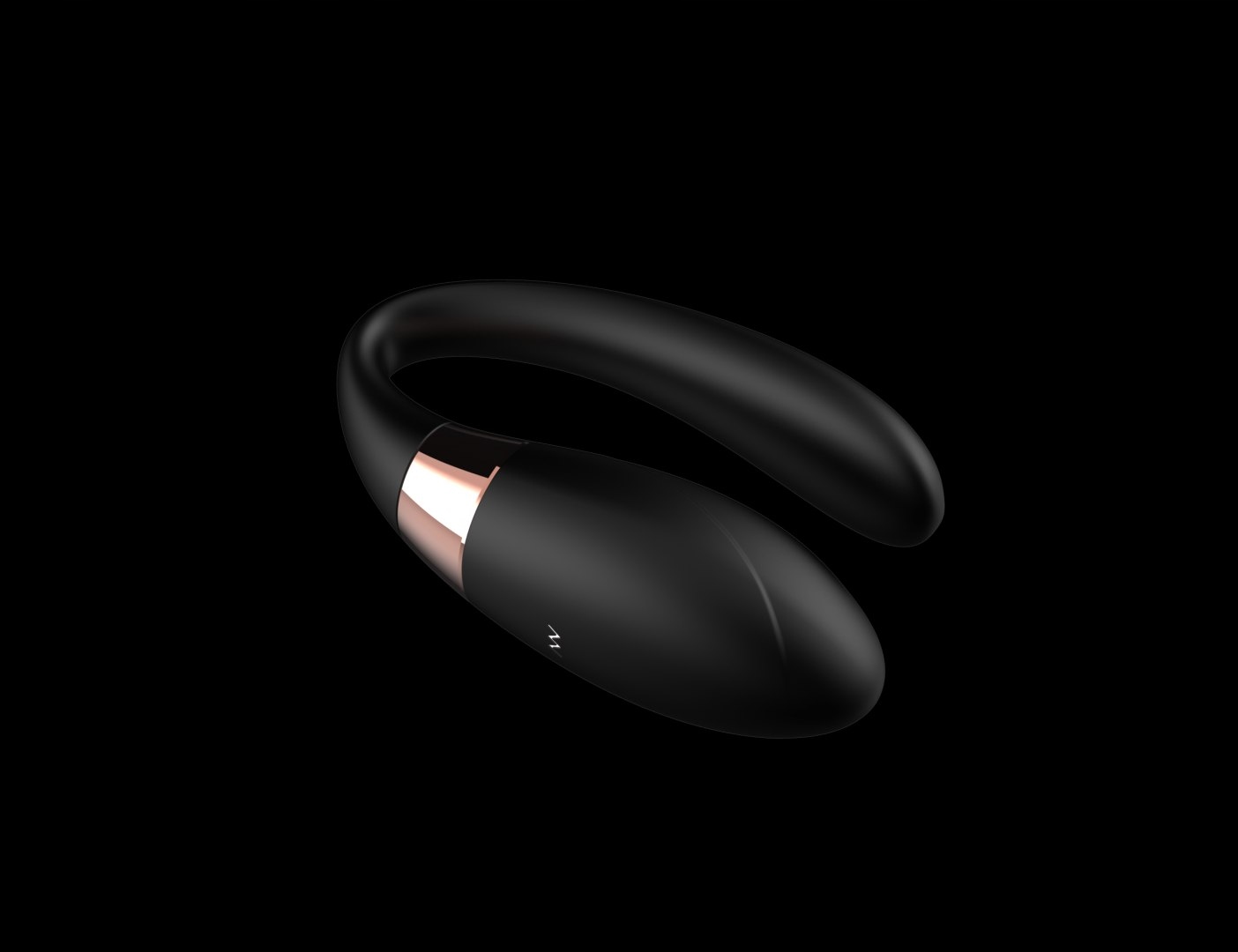 Wibrator dla par U-Vibe Black z pilotem