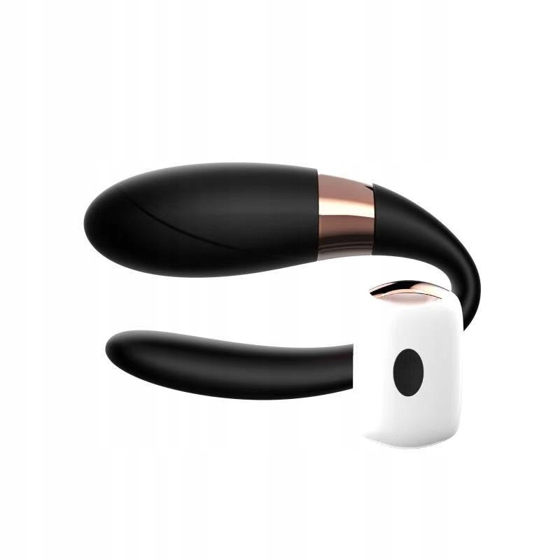 Wibrator dla par U-Vibe Black z pilotem