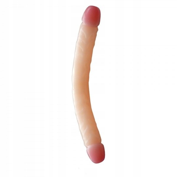 Dwustronny Penis Double Dong ca. 30cm natural