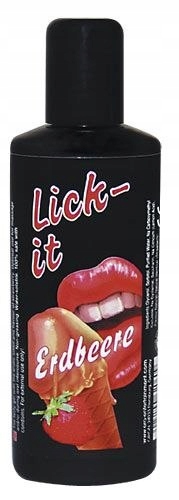 Lubrykant Lick-it Truskawka 100ml