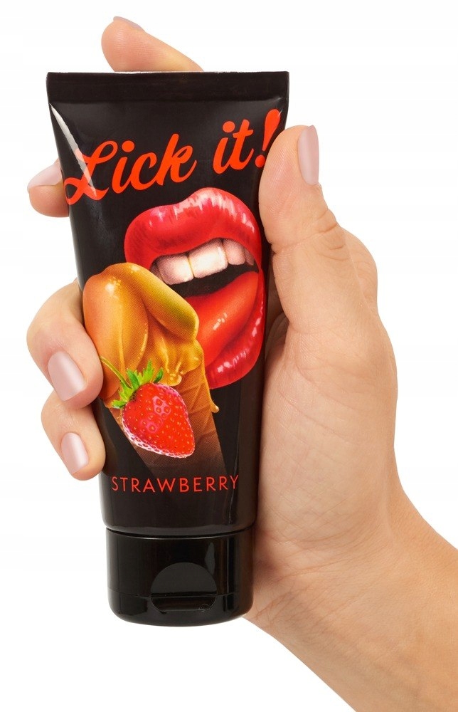 Lubrykant Lick-it Truskawka 100ml