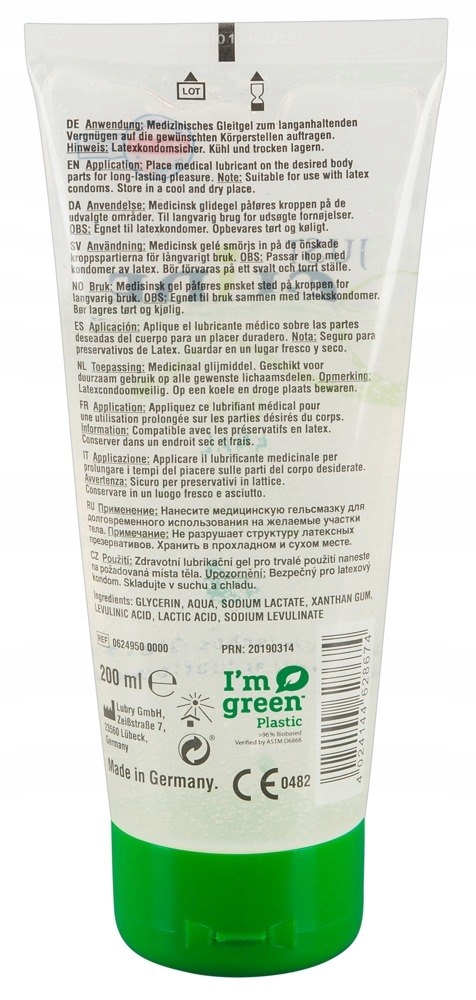 Lubrykant Just Glide Bio Anal 200ml