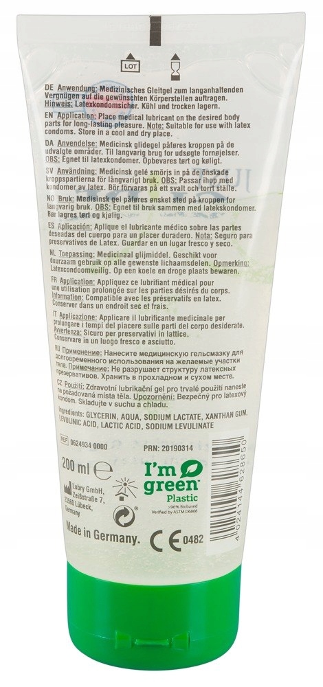 Lubrykant Just Glide Bio 200ml