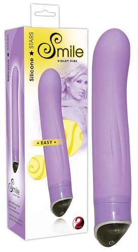 Klasyczny wibrator Smile Easy violet