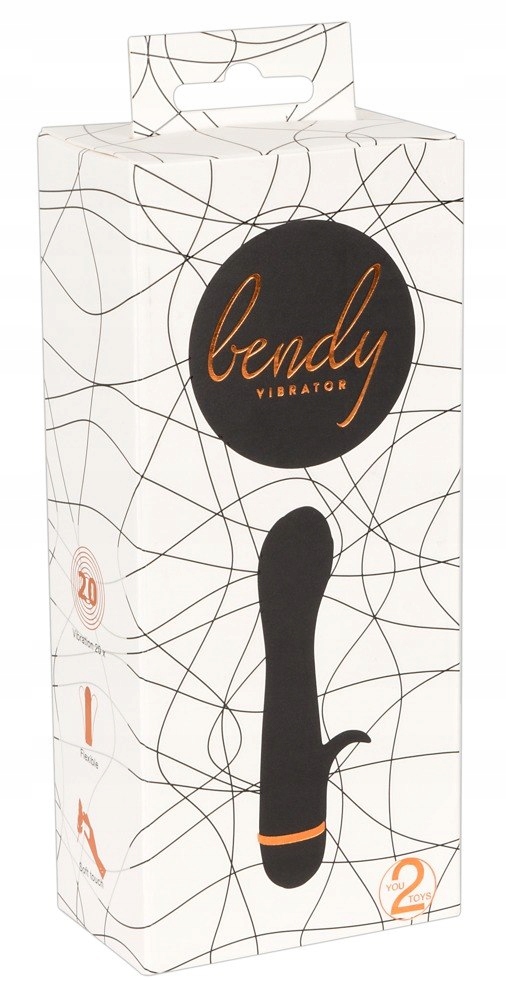 Wibrator Bendy Tulip - listko do stymulacji