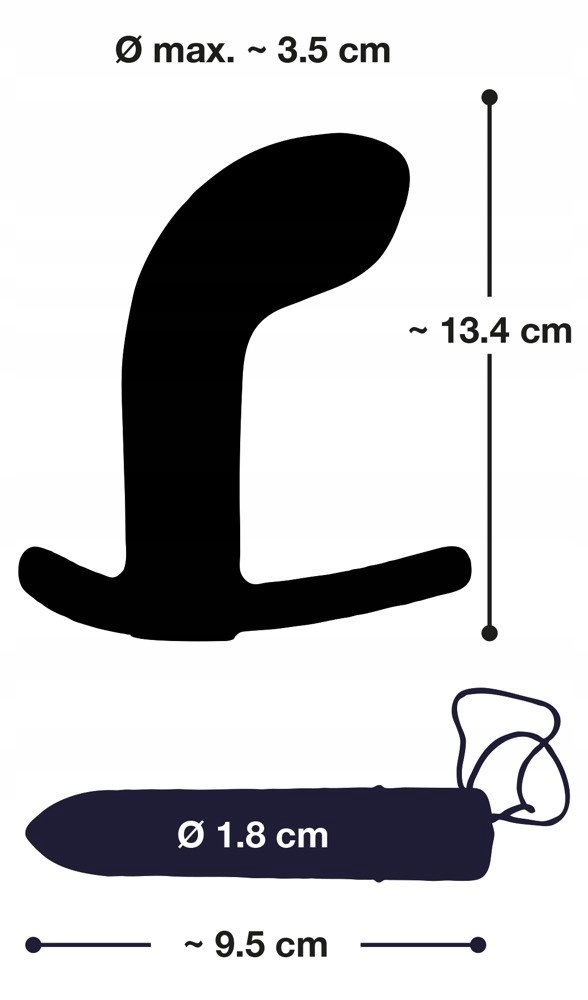 Masażer prostaty zdalnie sterowany