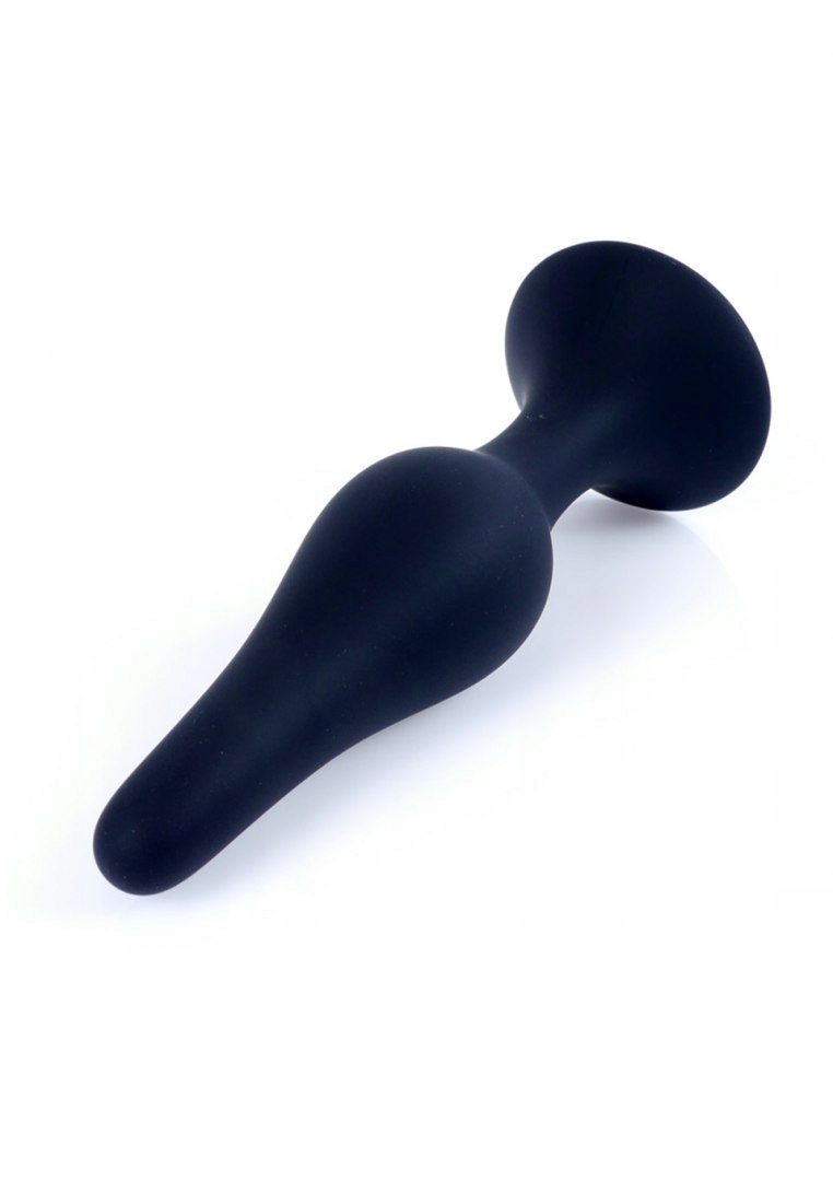 Silikonowy korek analny Black - Extra Large