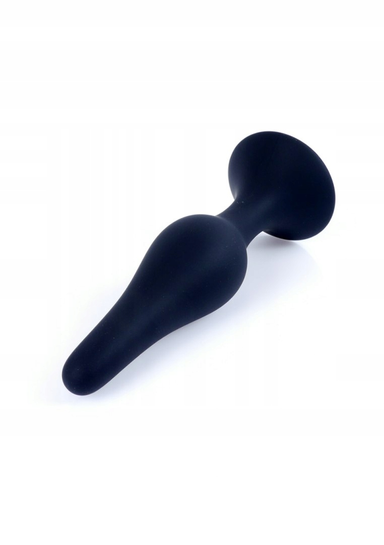 Silikonowy korek analny Black - Medium