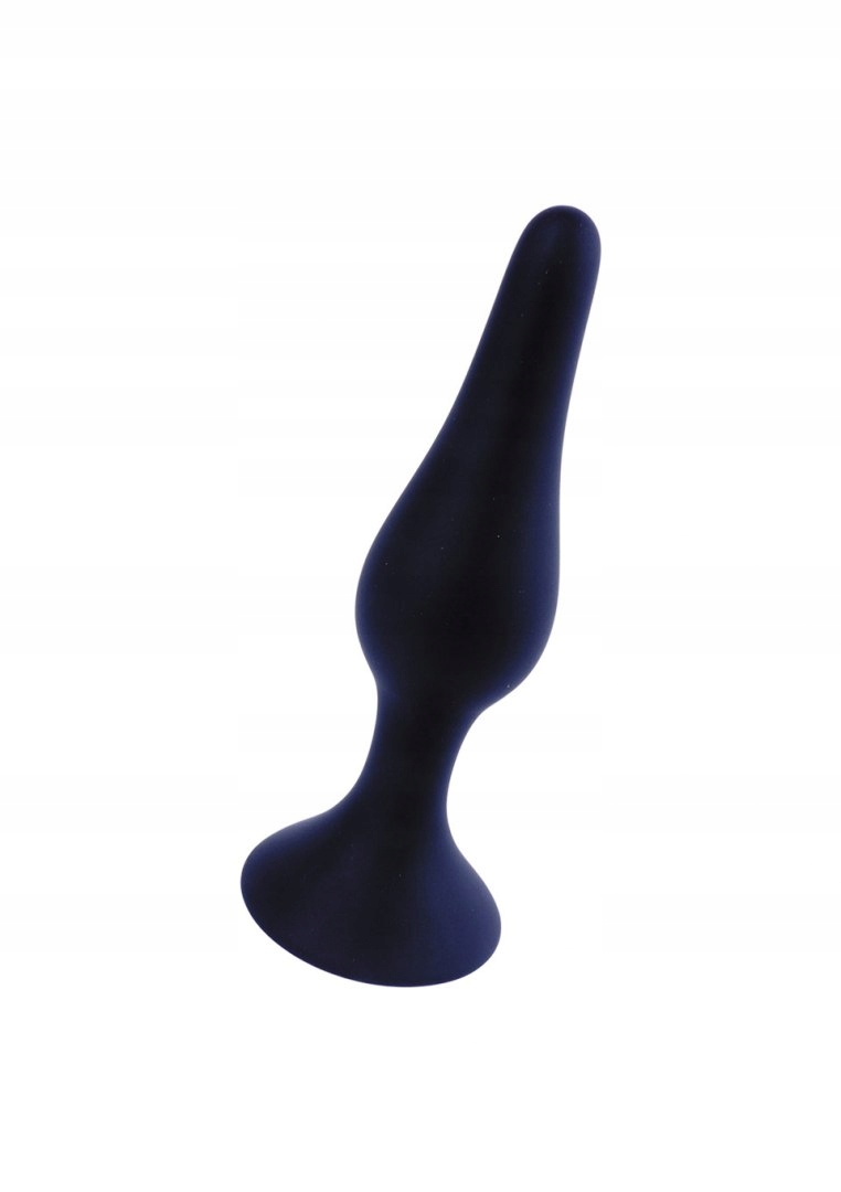 Silikonowy korek analny Black - Small