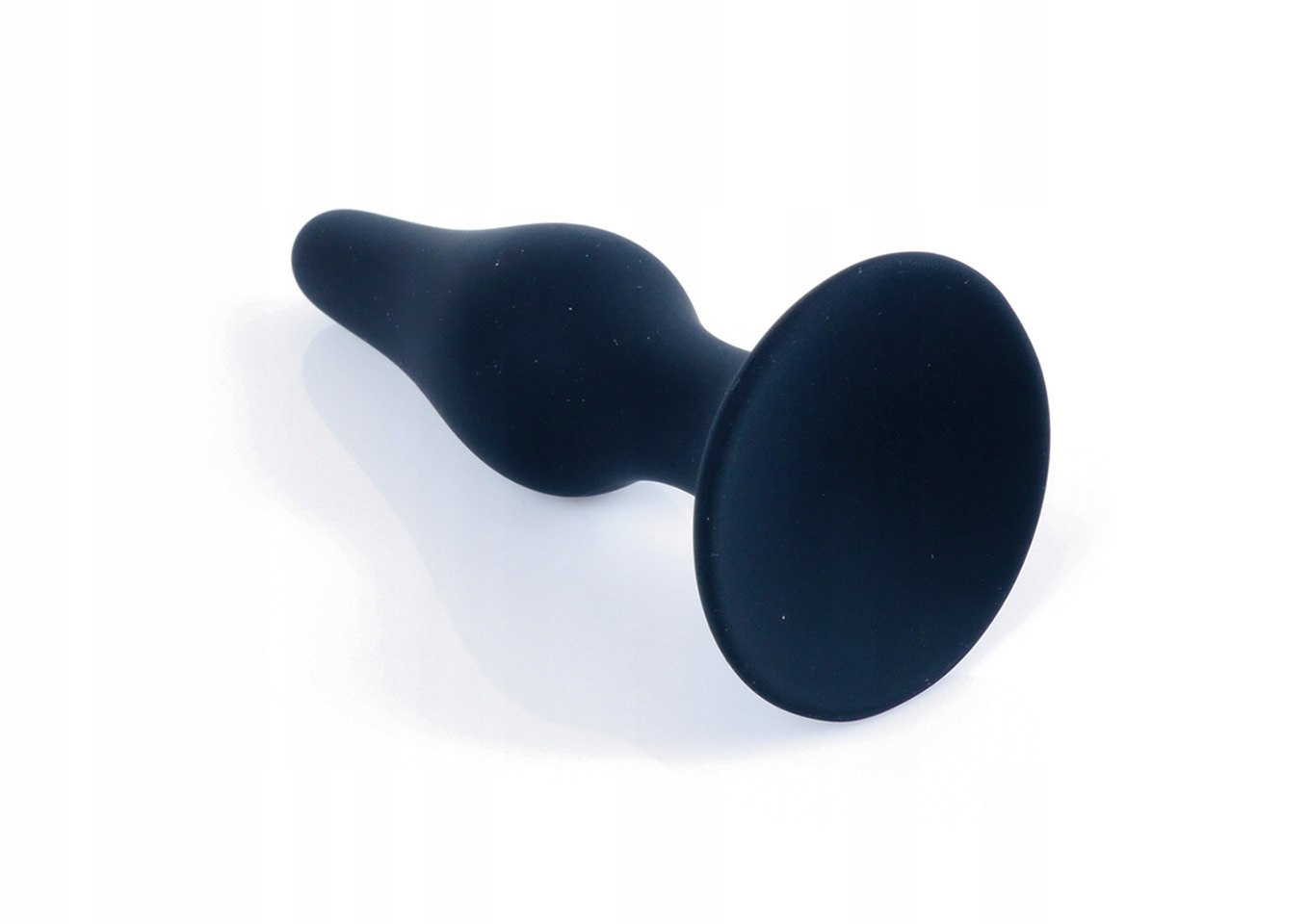 Silikonowy korek analny Black - Small