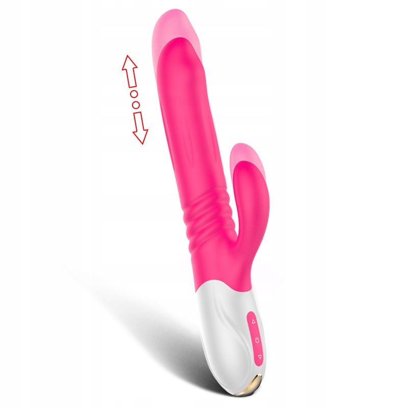 Wibrator-Silicone Vibrator USB 10 Function + Expan