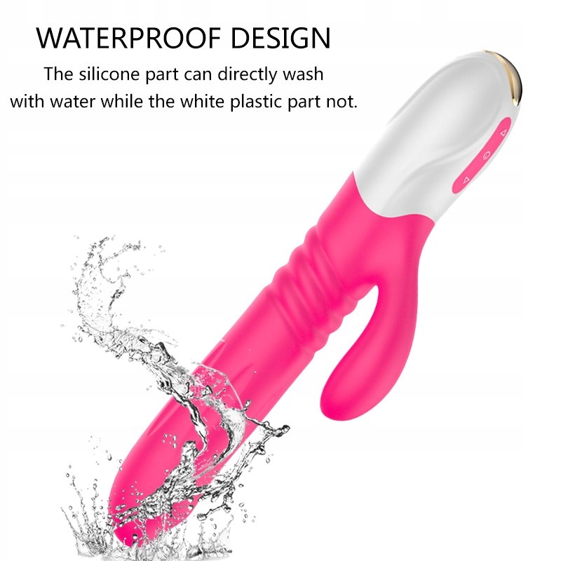Wibrator-Silicone Vibrator USB 10 Function + Expan