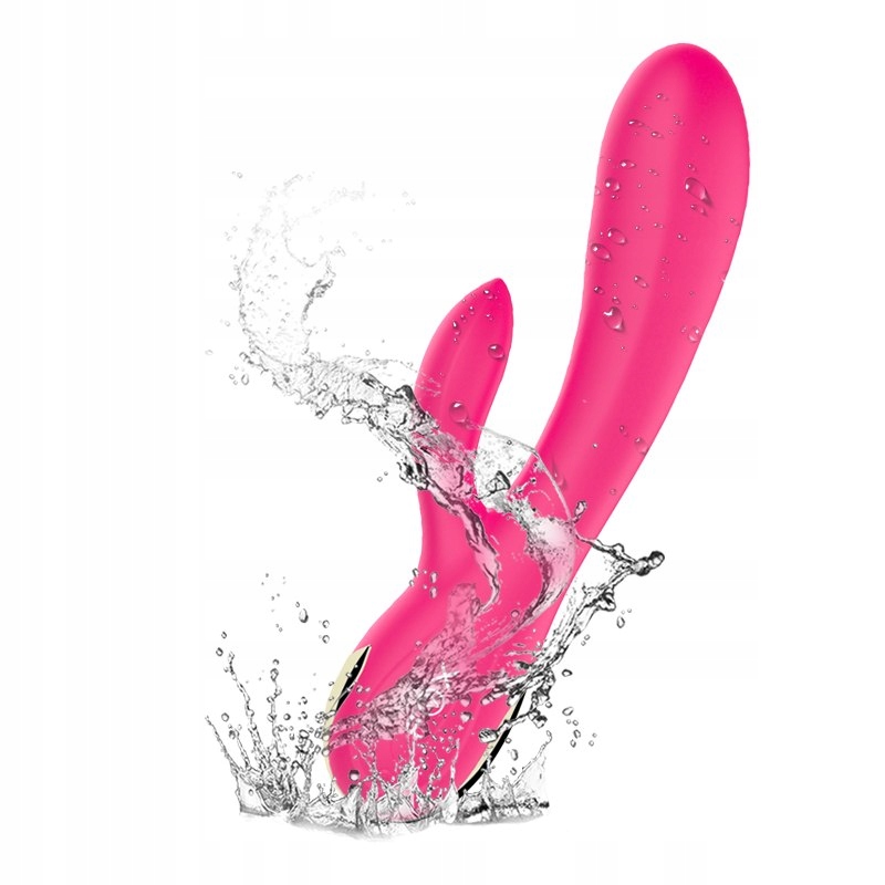 Wibrator-Silicone Vibrator USB 7 Function + Booste