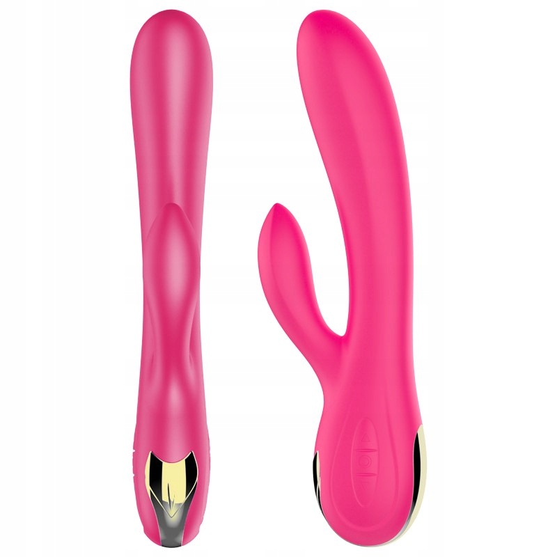 Wibrator-Silicone Vibrator USB 7 Function + Booste