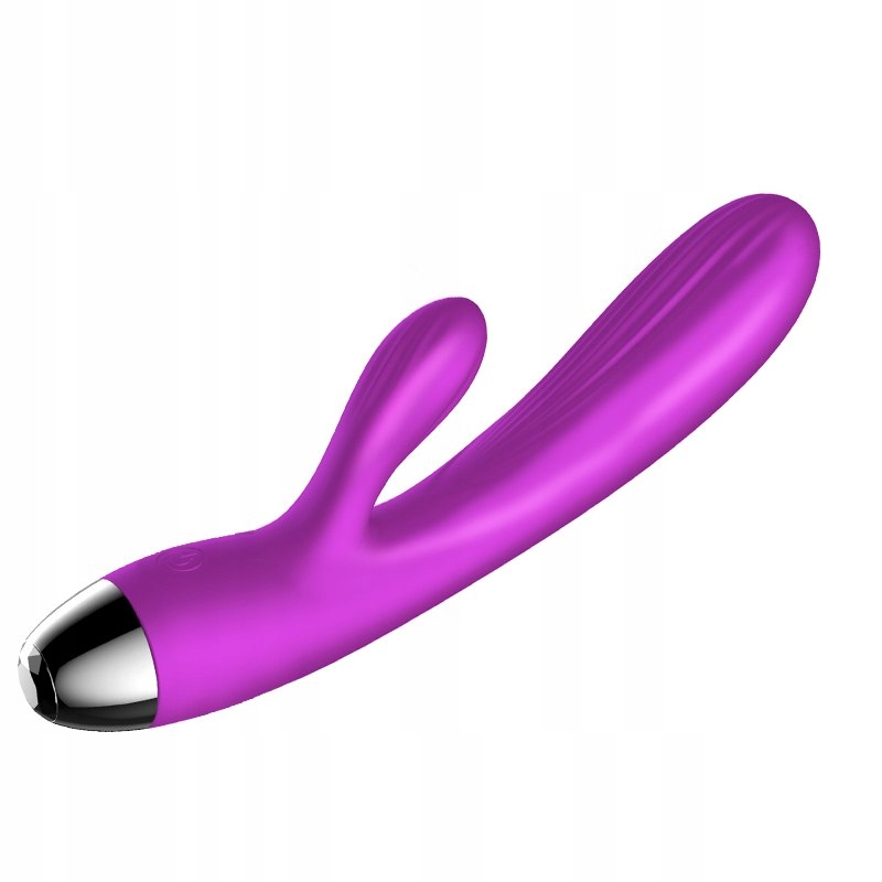 Wibrator-Silicone Vibrator and Pulsator Purple USB