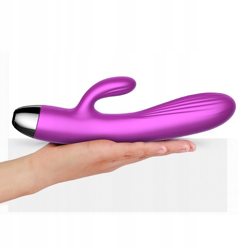 Wibrator-Silicone Vibrator and Pulsator Purple USB