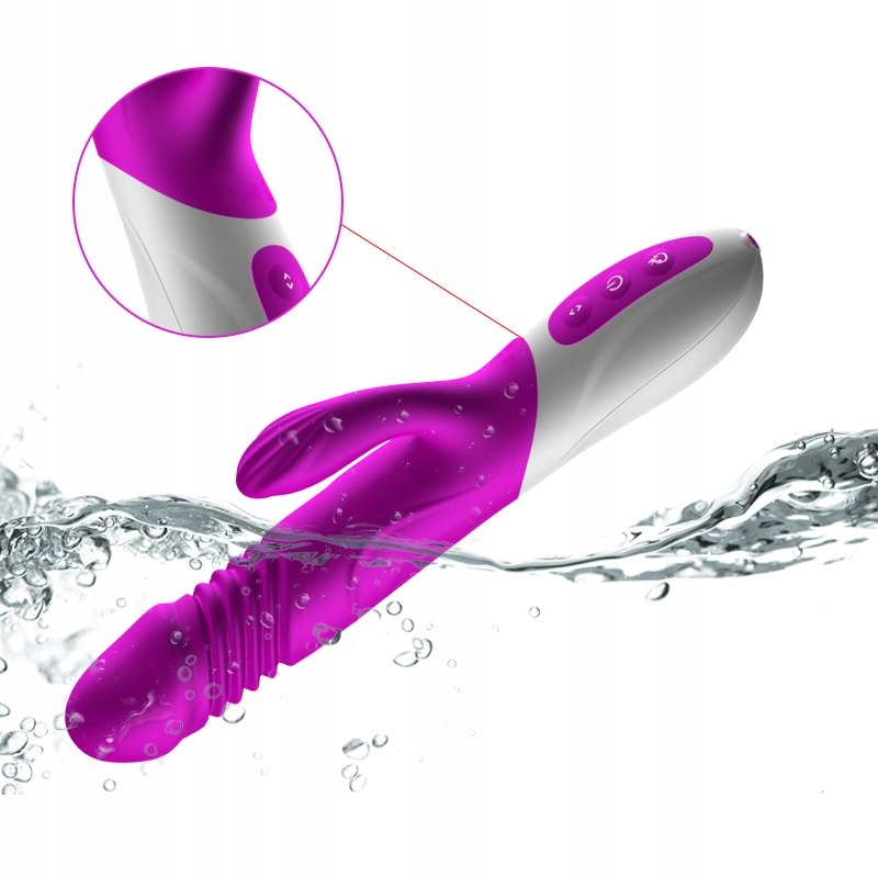 Wibrator-Silicone Vibrator USB 10 Function and Thr