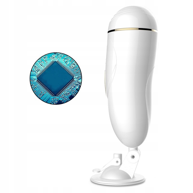 Masturbator-Vibrating Masturbation Cup USB 7 + Int