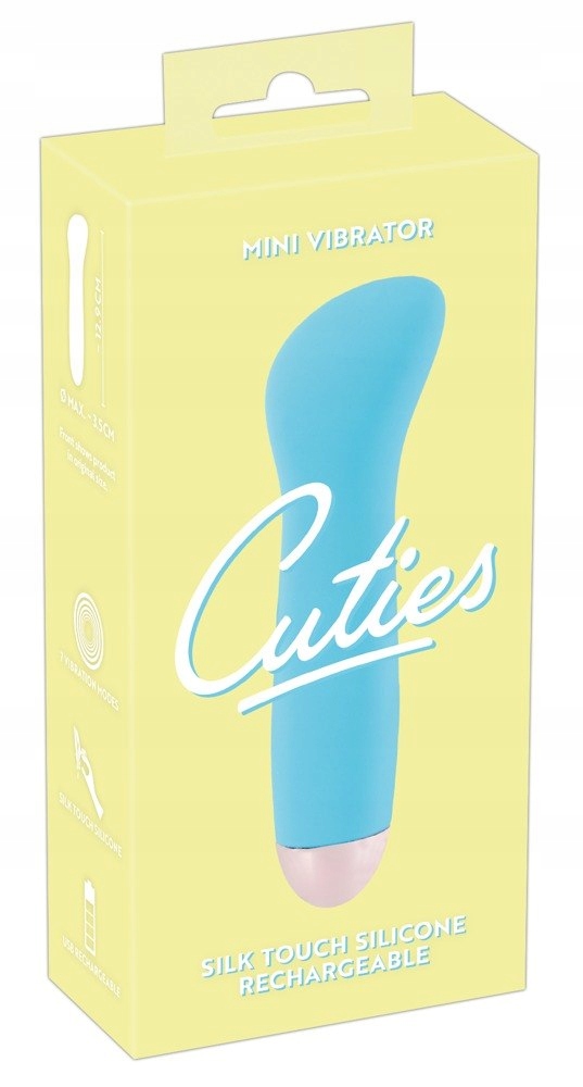 Wibrator Cuties Mini niebieski