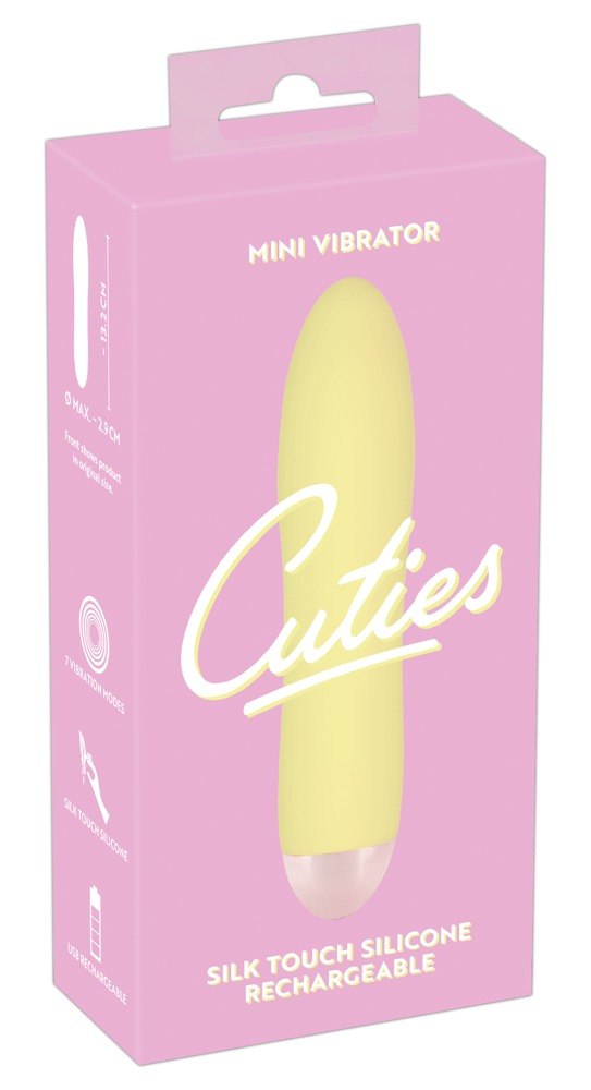 Wibrator Cuties Mini żółty