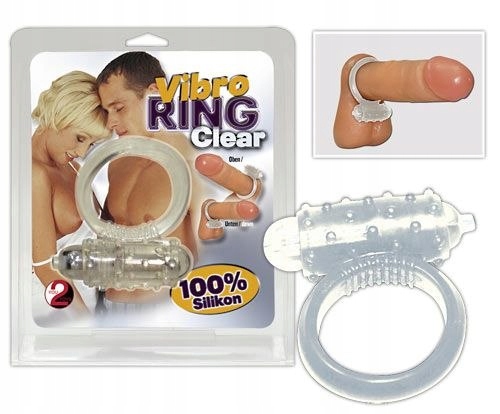 Pierścień Vibro Ring przejrzysty