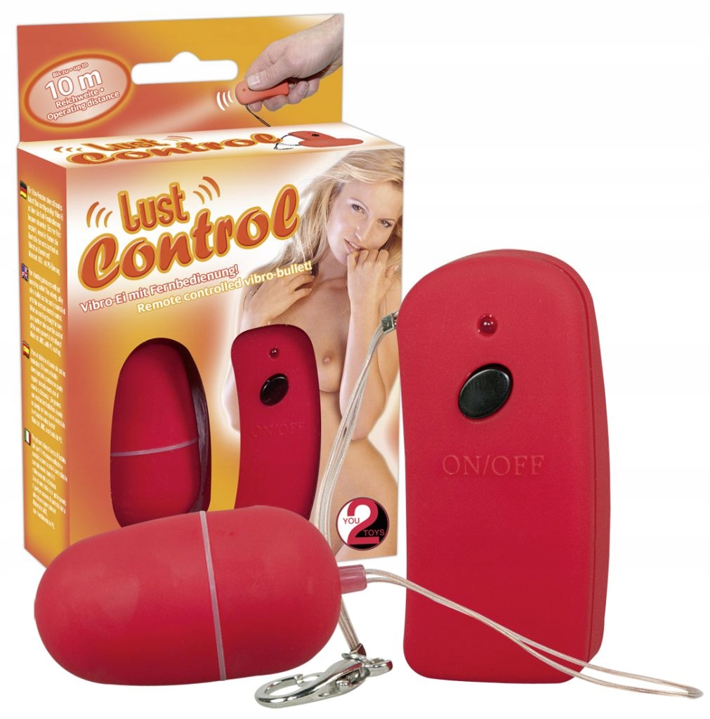 Jajko Lust Control czerwone